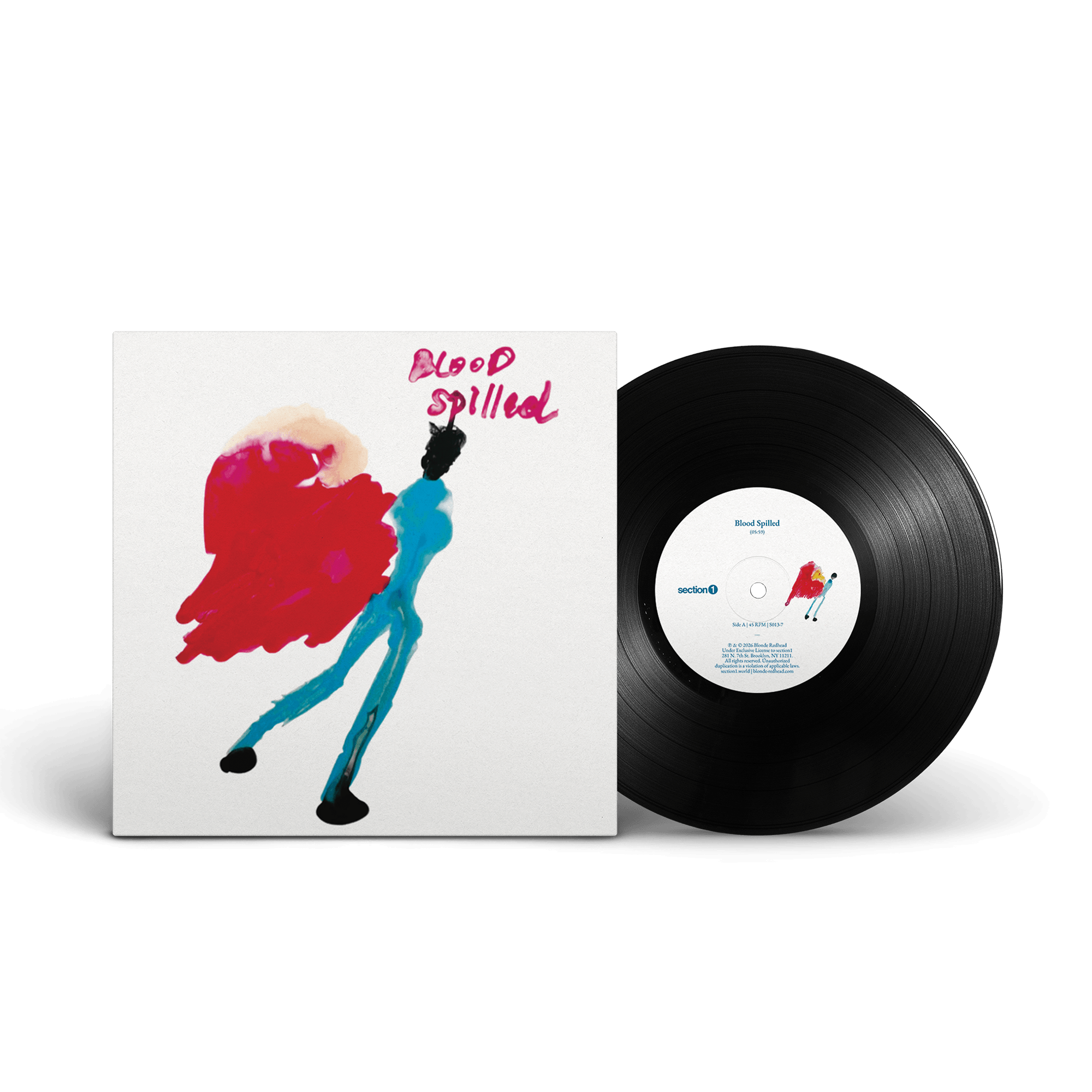 Blood Spilled 7" Vinyl - Black