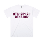 La Mia Vita Violenta Tee - White