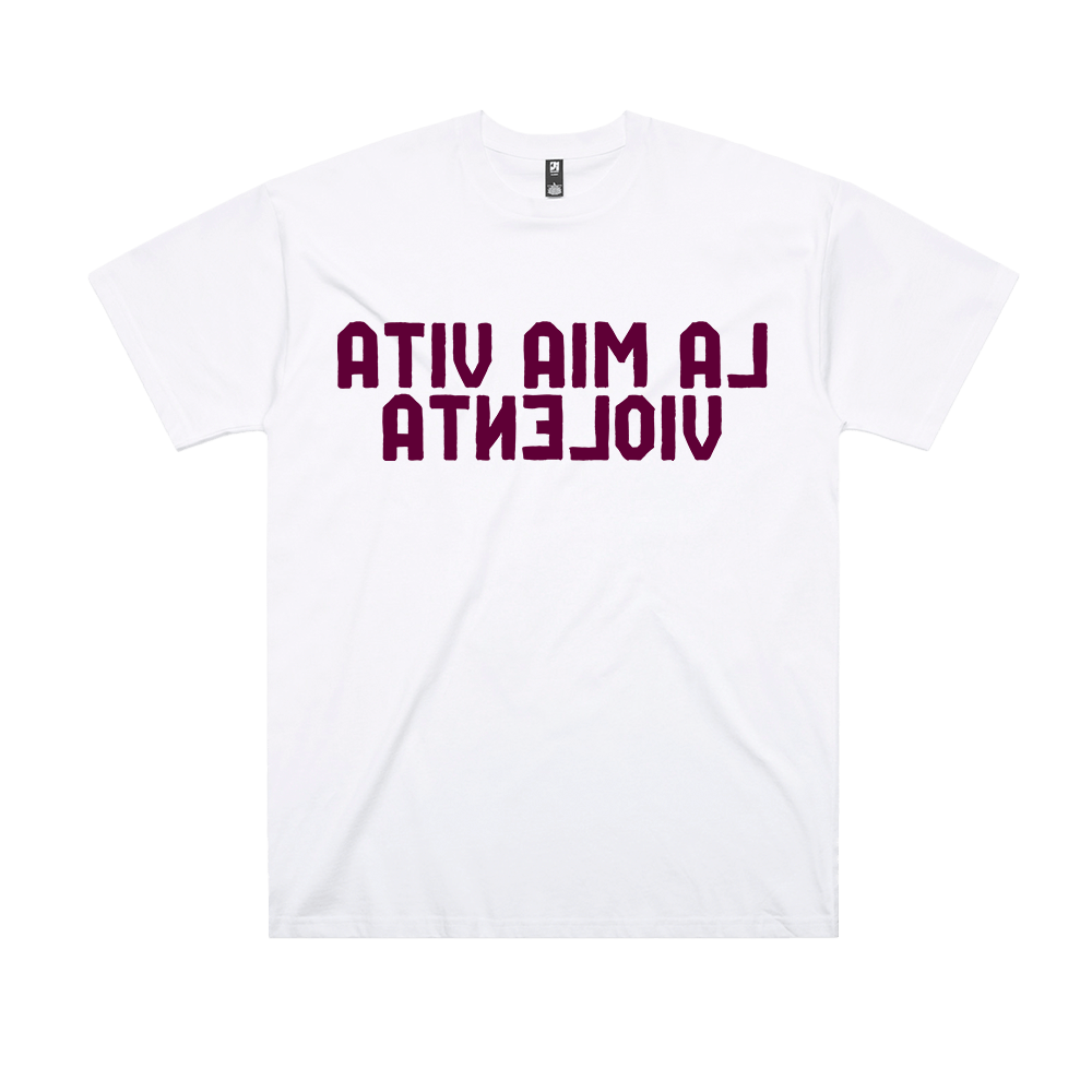 La Mia Vita Violenta Tee - White